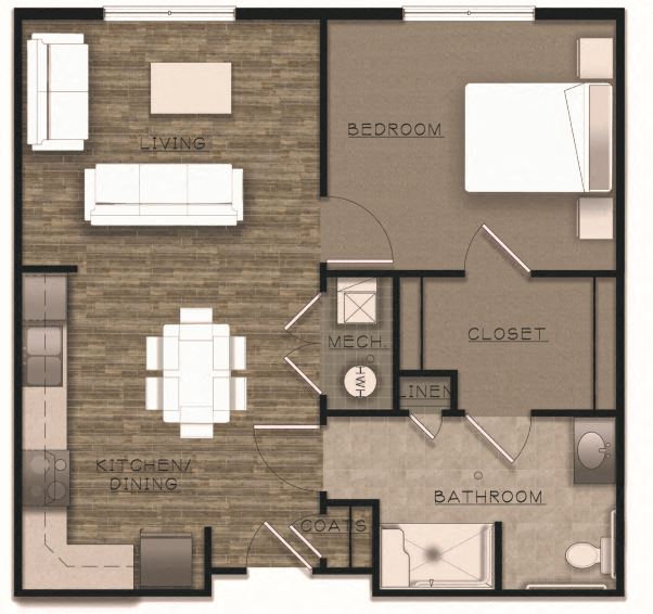 1 Bedroom